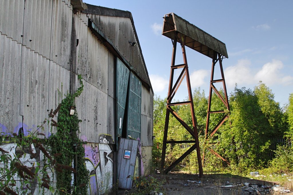 abandoned warehouse totton