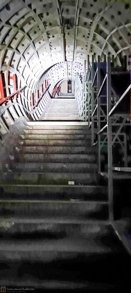 stairs up to the northern line tube station